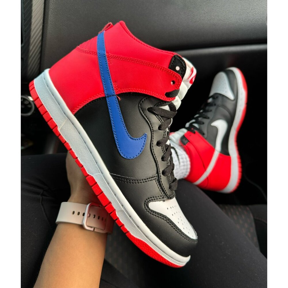 D2 SIZE 7Y | 8.5 WOMEN'S NIKE DUNK HIGH NN GS MULTICOLOR DB2179 002.